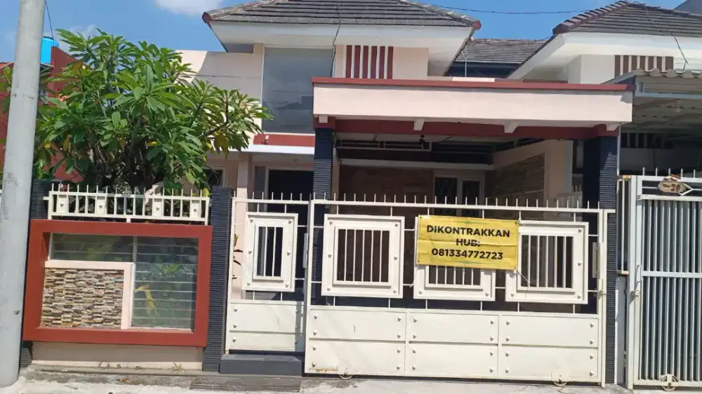 Disewakan Rumah Cluster Minimalis 75/80 Singosari kab. MALANG