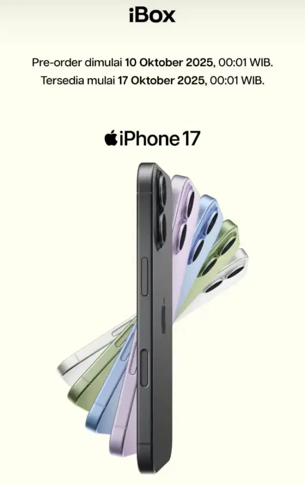 PO iphone 17 series