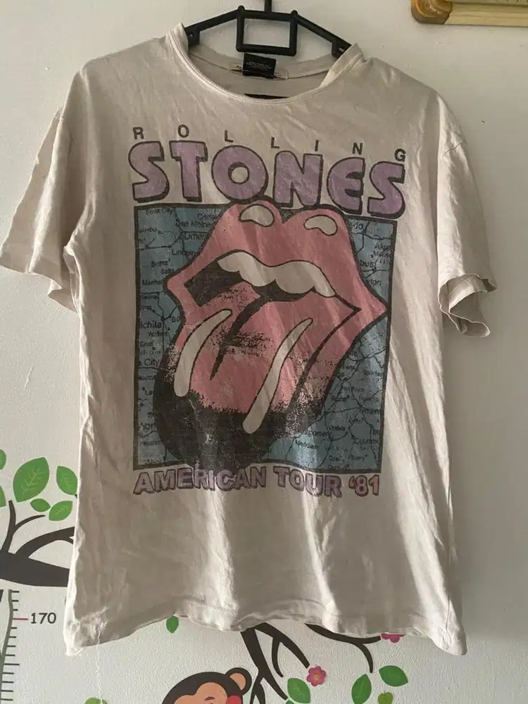 rolling stones american tour kaos pull&bear