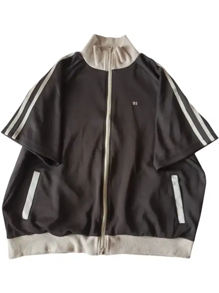 Trantop jacket lengan pendek boxy
