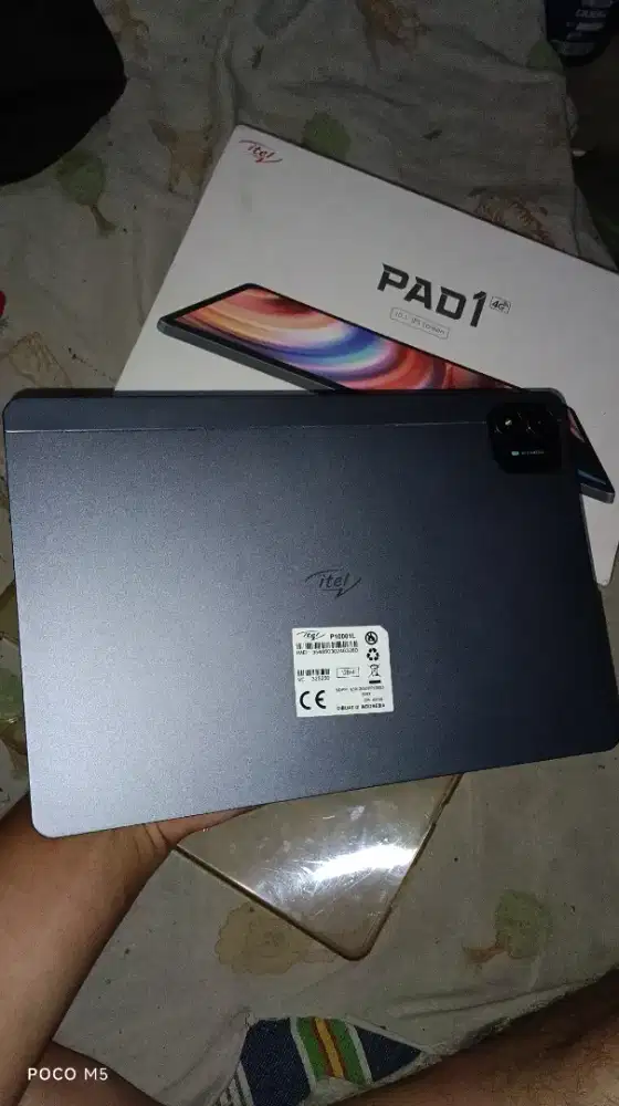 Itel pad 1 4/128gb Fullset mulus segel cari tt bt saja