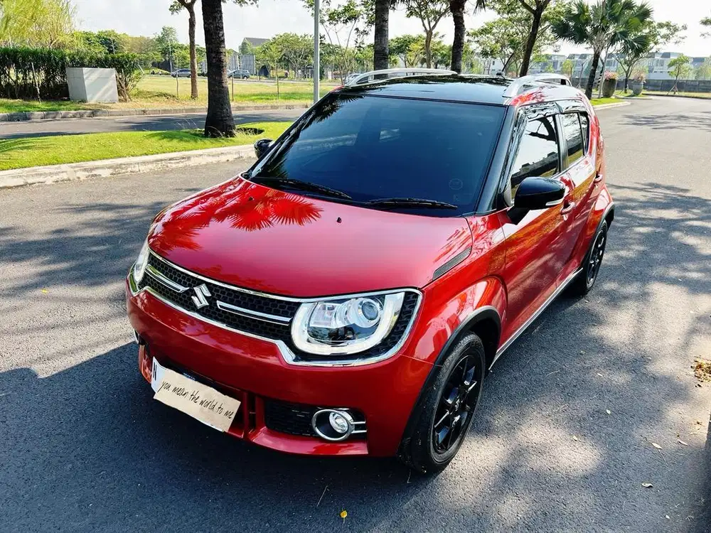 KM 20rb | SUZUKI IGNIS GX MATIC 2019 CAT ORIGINAL 1000% no brio agya