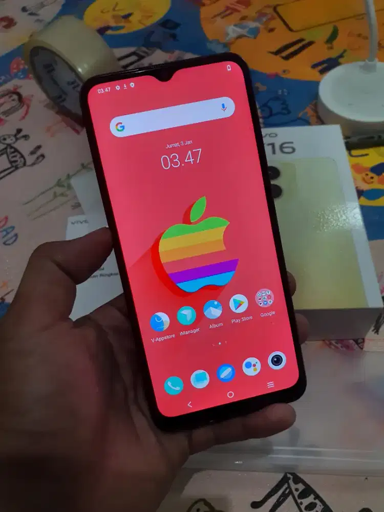 Vivo Y16 Fullset ori Like new