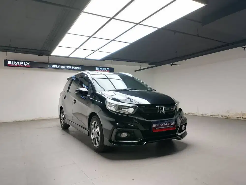 (Tdp 26Jt) HONDA MOBILIO RS CVT 1.5 AT 2018 HITAM GRESS