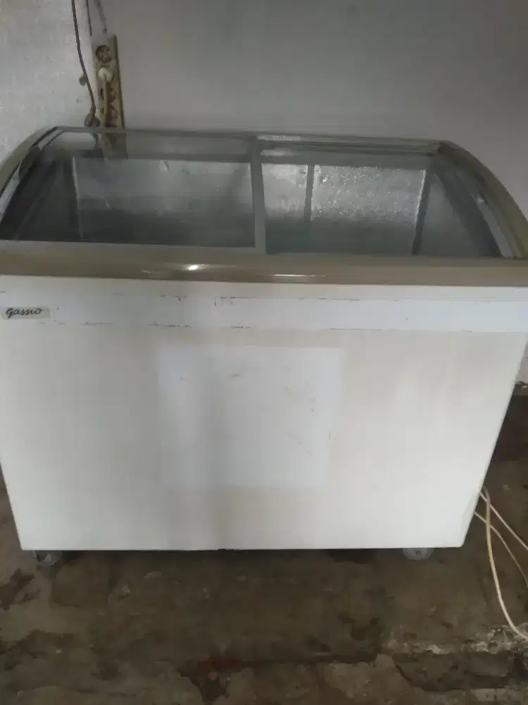 Jual flizer box sleding kaca kpsts 250L merk gassio normal..