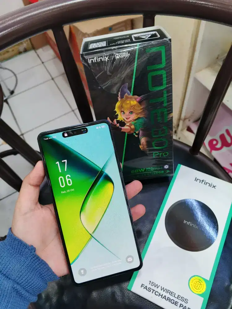 Infinix note 30 pro 8+8/256 Fulset ori no minus
