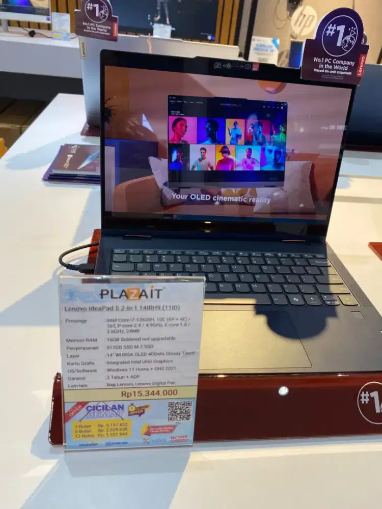 Kredit laptop lenovo modal ktp