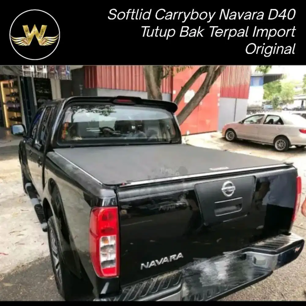 Softlid Carryboy Nissan Navara D40 Tutup Bak Terpal Import