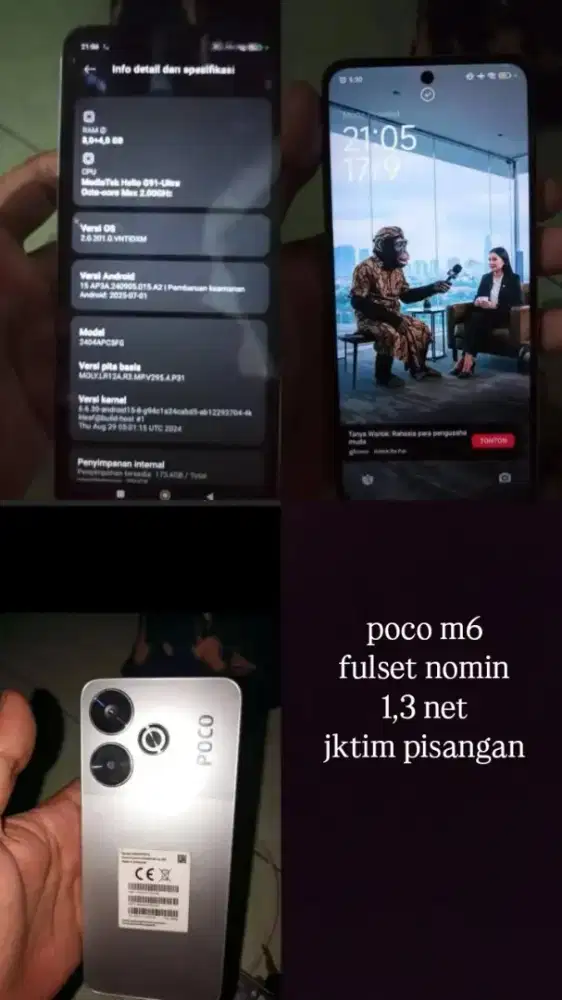 POCO M6 FULSETTTT