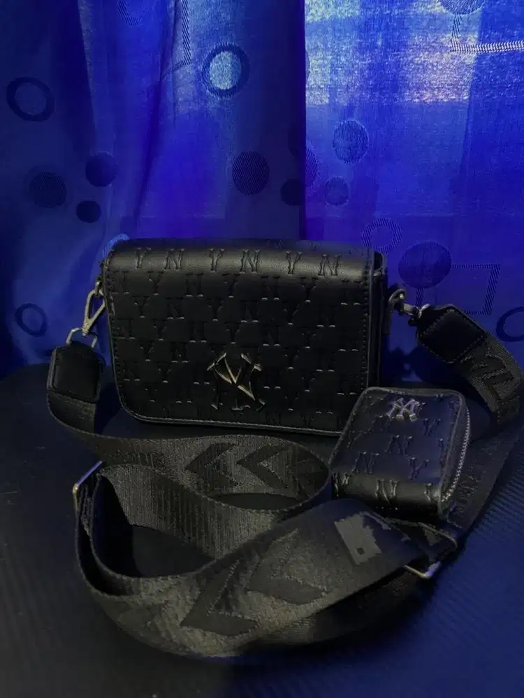 tas mlb mono unisex nego santai