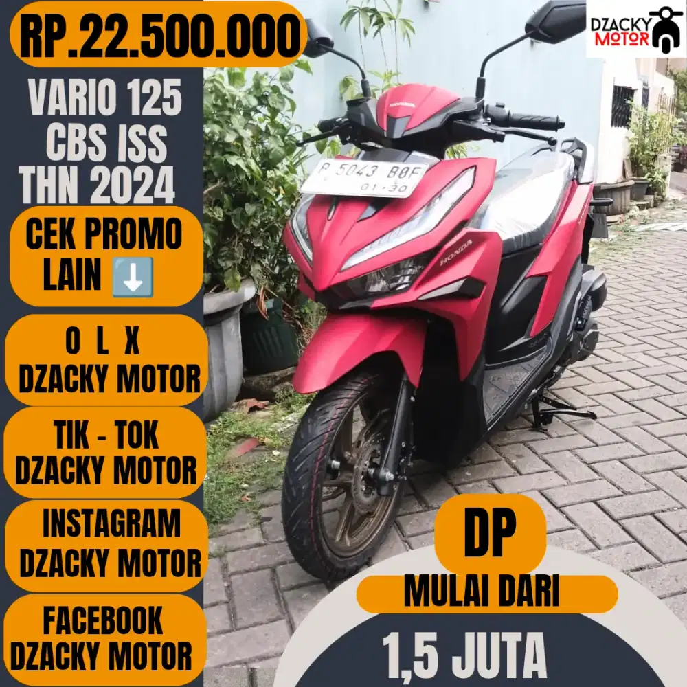 VARIO 125 CBS ISS 2024 SECOND LIKE NEW