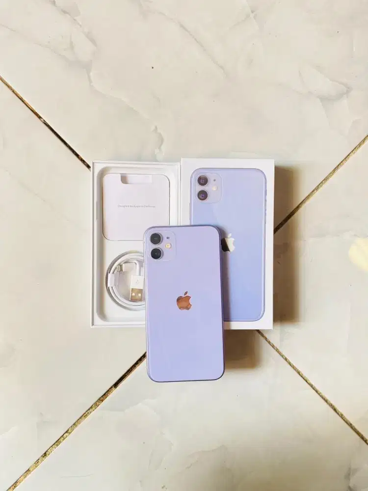 iPhone 11 128 GB Ungu All Operator