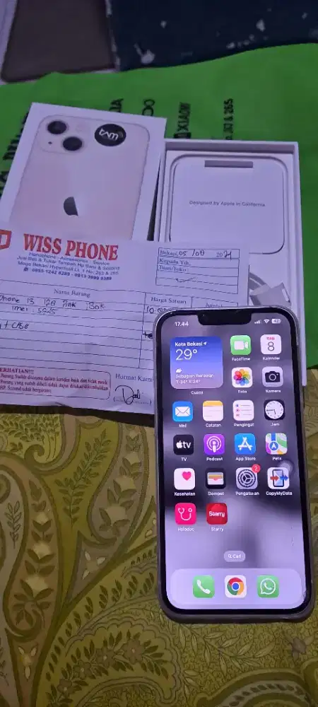 Iphone 13 Pink 128GB Ex IBOX PA/A