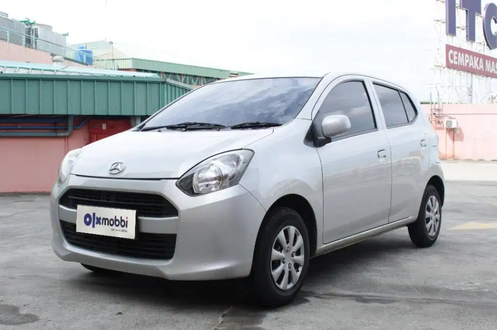 TDP 4,JT Daihatsu Ayla 1.0 M Bensin-MT Silver 2016