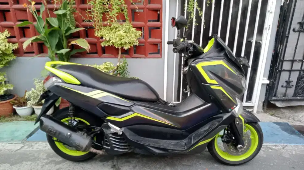 nmax 2017 mesin normal body mulus nego bensin jual cepat