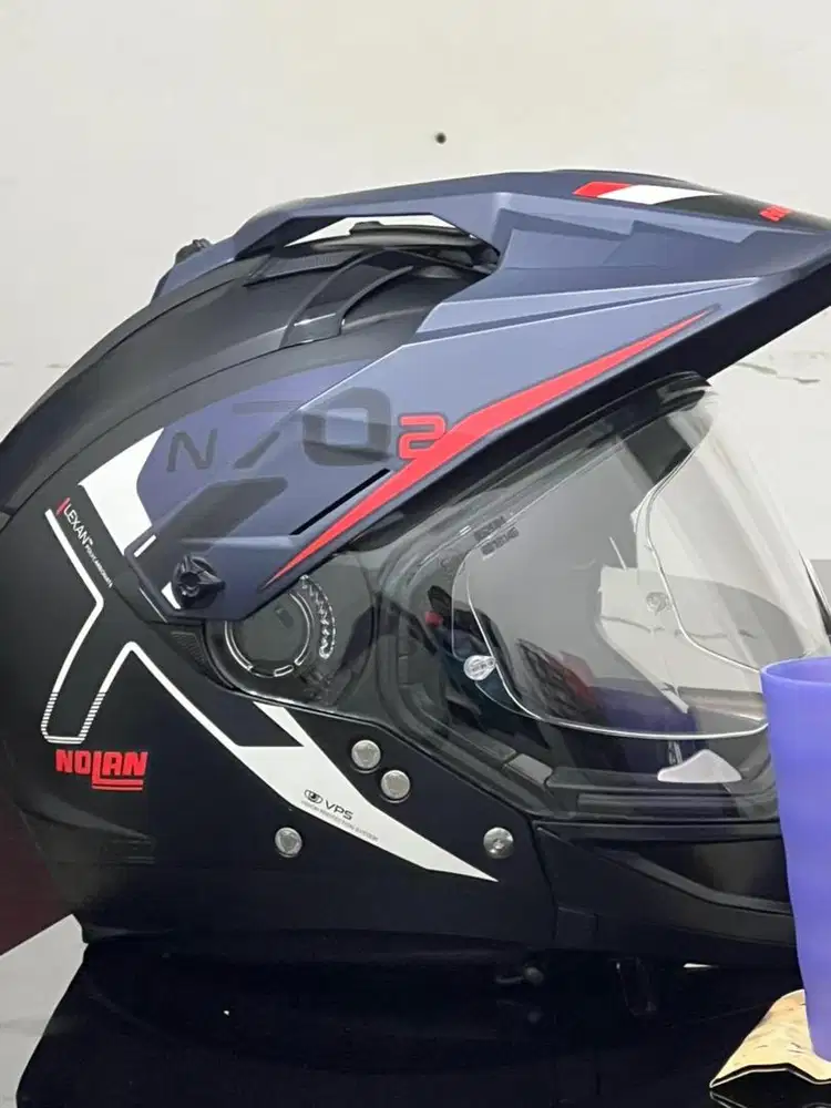 HELM NOLAN N70-2X BUNGEE SECOND LIKE NEW