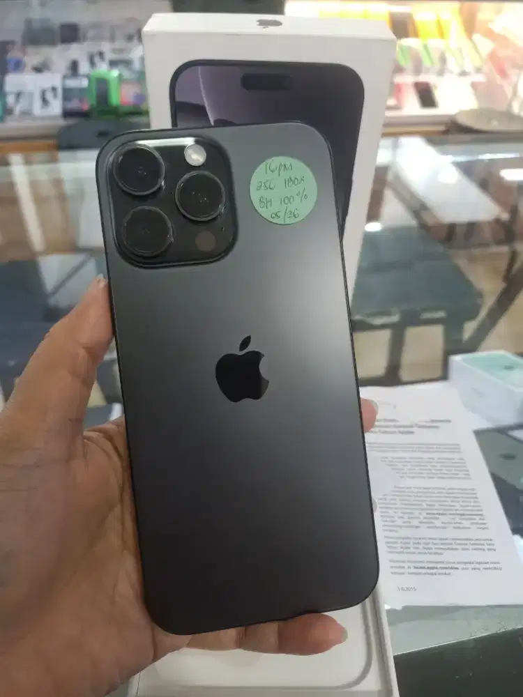 Second Iphone 16Pro Max 256GB Garansi Resmi iBox Mulusss