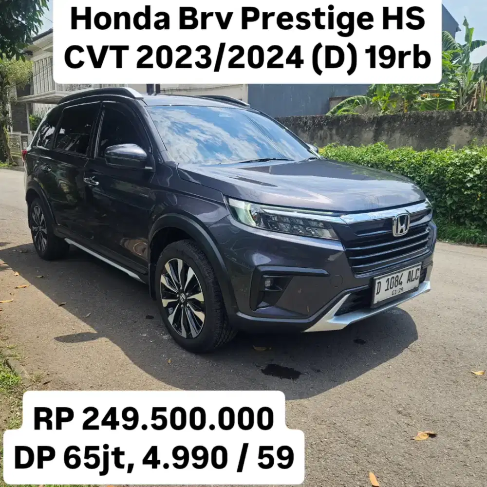 Antik KM 19rb.. Honda Brv Prestige Sensing 2023/2024 (D)