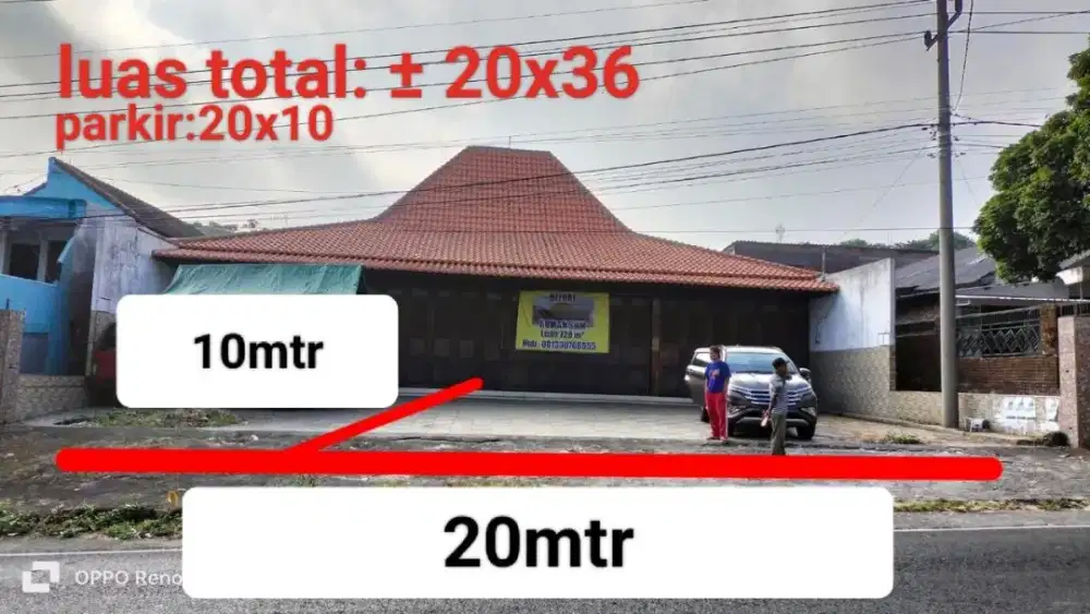 dijual rumah untuk usaha