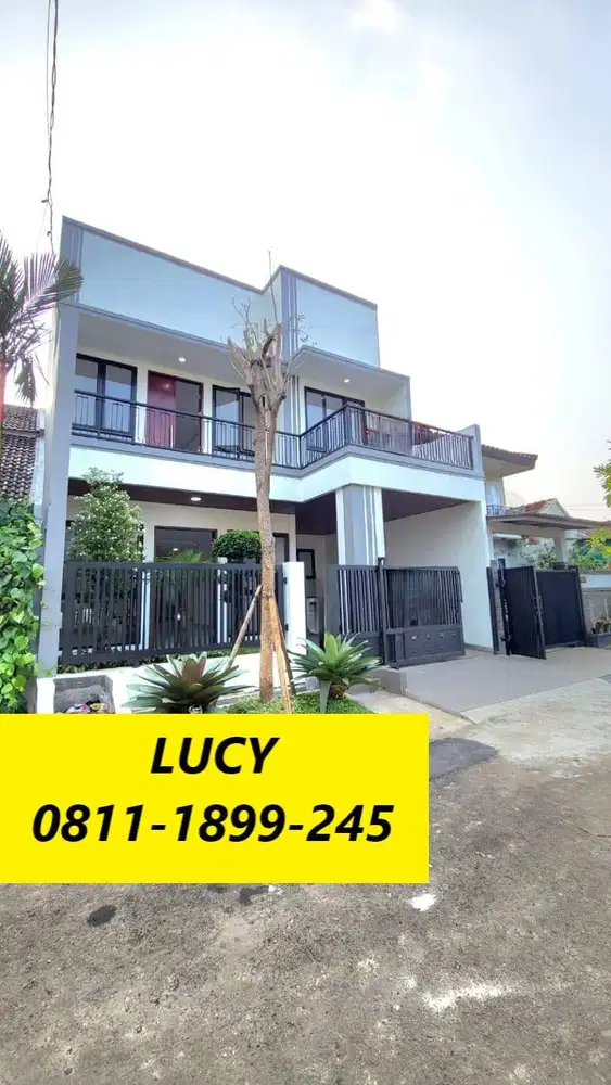 Rumah Modern 2 Lantai Dijual di Cluster Graha Raya 16728GB
