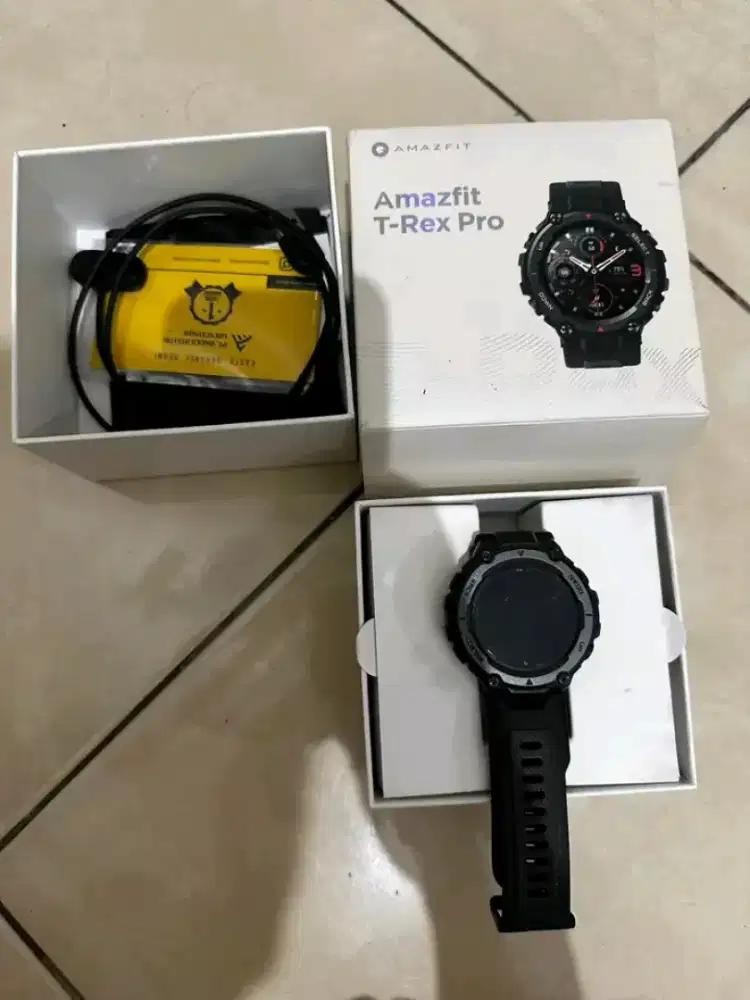 Smartwatch amazfit trex pro t-rex pro smart watch gps running strava