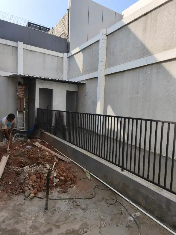 Dibutuhkan tukang las listrik dan las argon