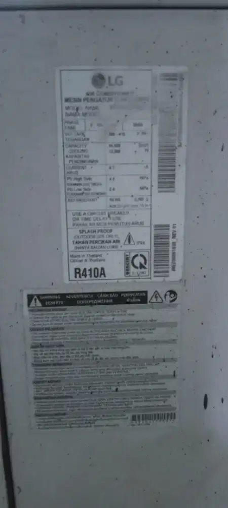 AC CASETE LG 5PK
