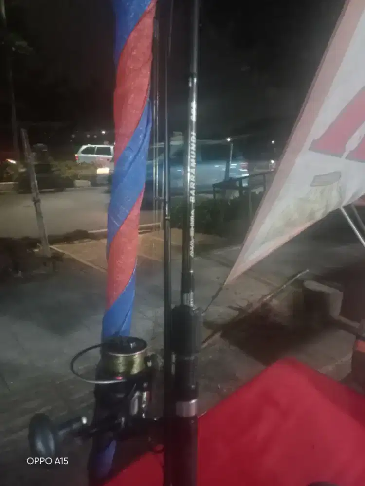 Satu set alat pancing