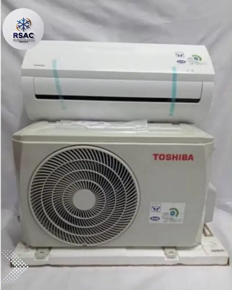Ac 1/2 pk baru 5 bulan Thosiba hemat listrik