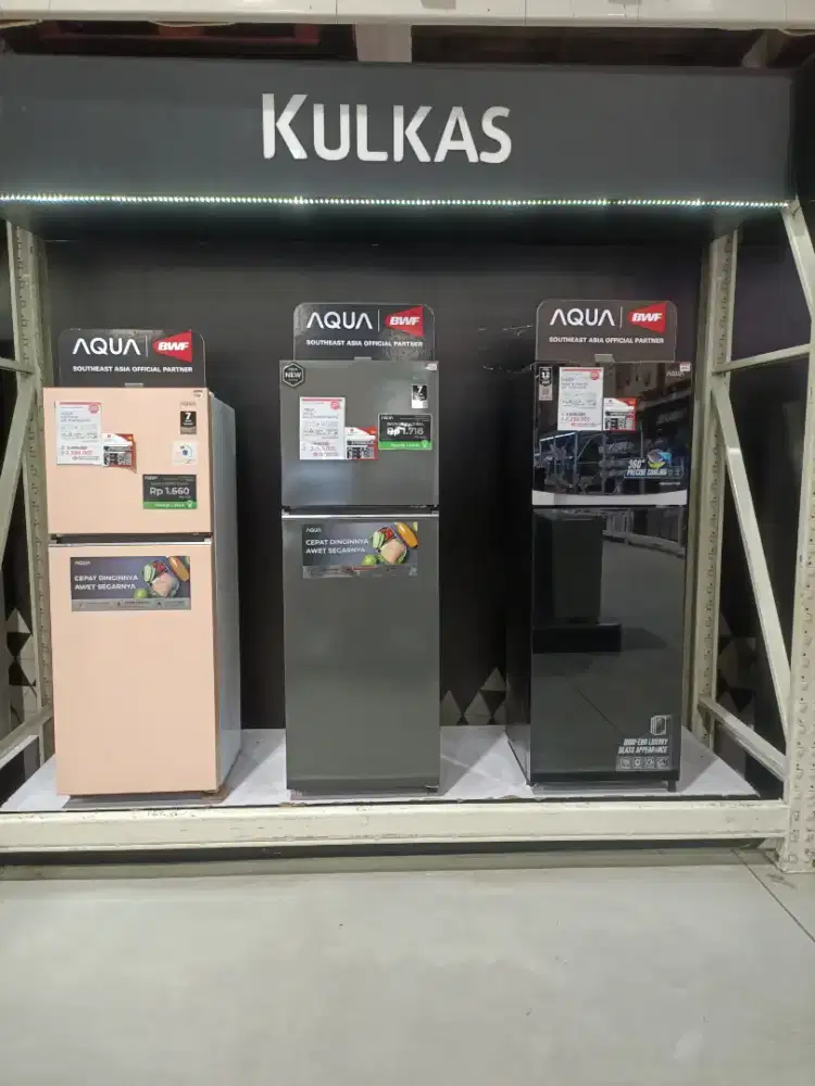 Cicilan elektronik tanpa kartu kredit_kulkas aqua 2pt