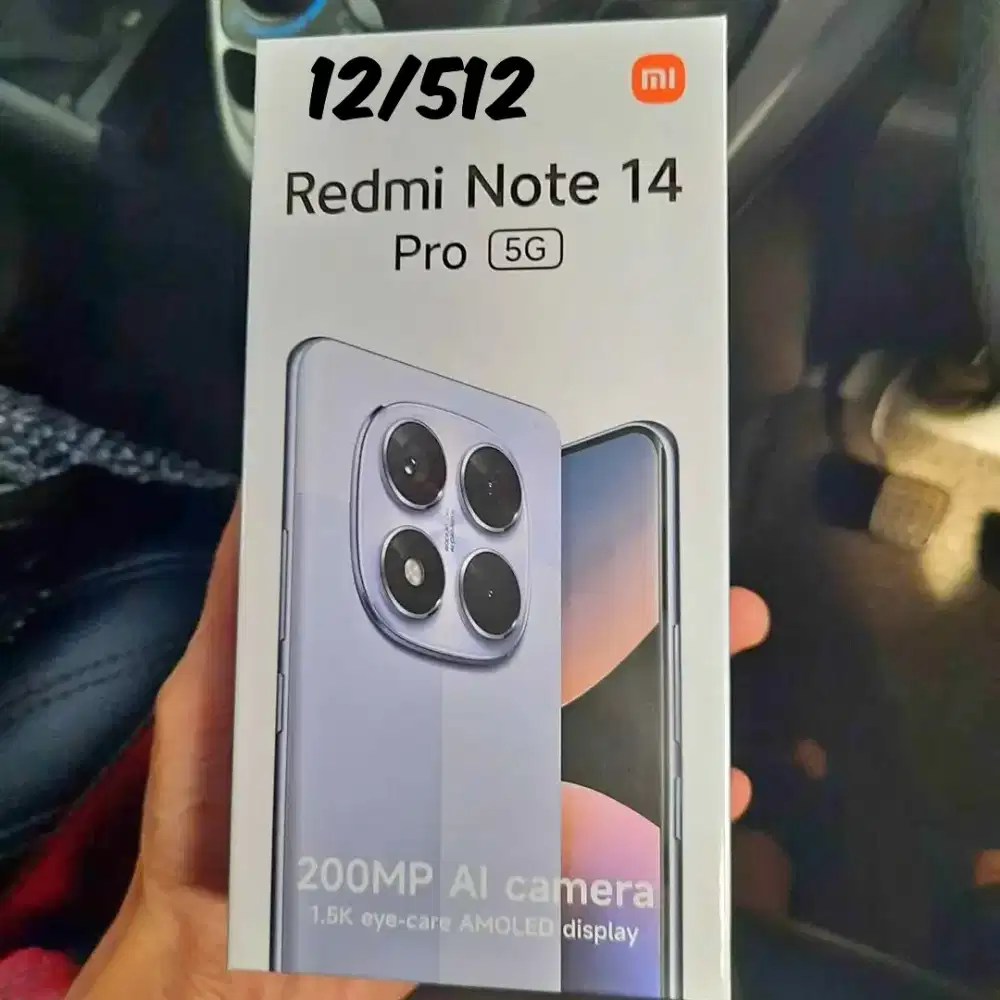 Redmi note 14 pro 5g Black 12/512 Baru