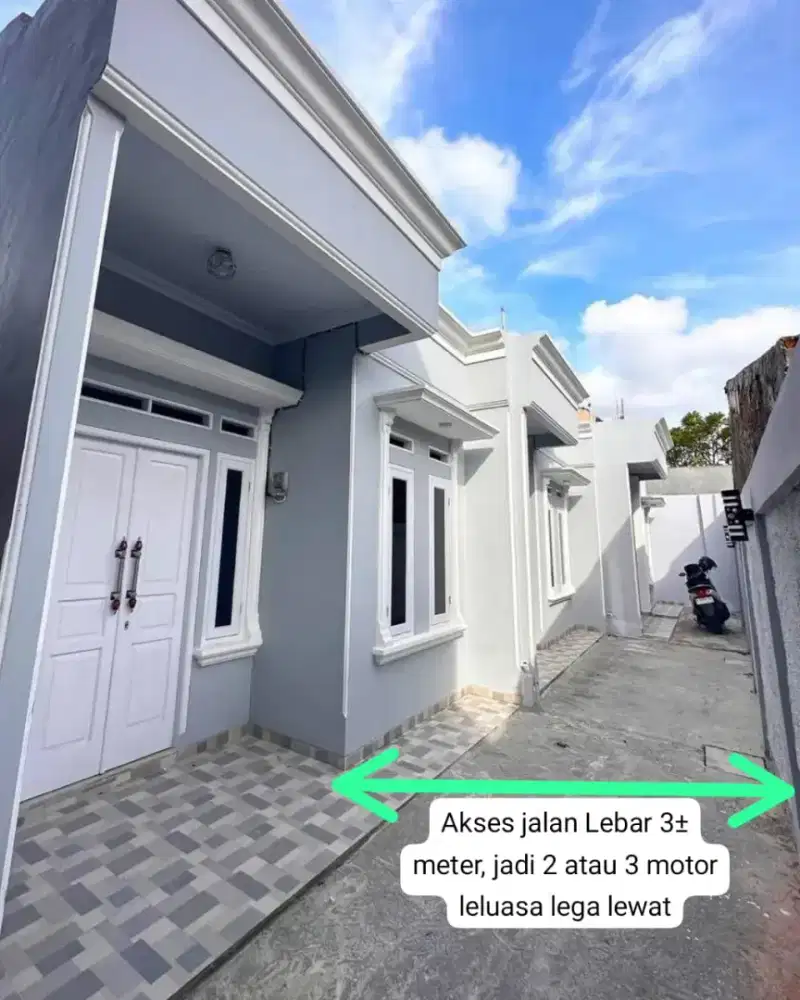 Rumah bangunan baru murah