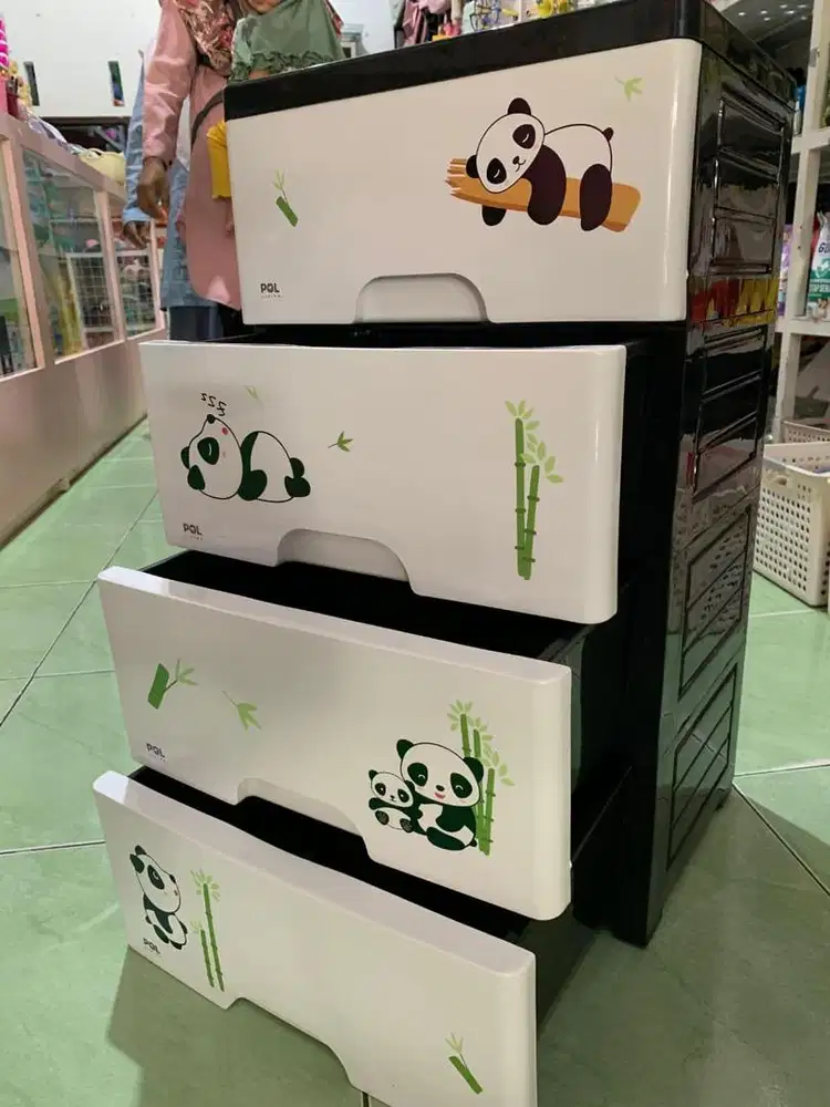 Ready stok  Lemari laci  plastik anti rayap