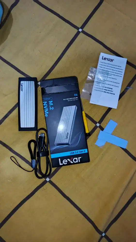 Enclosure SSD Lexar E6 NVMe M2