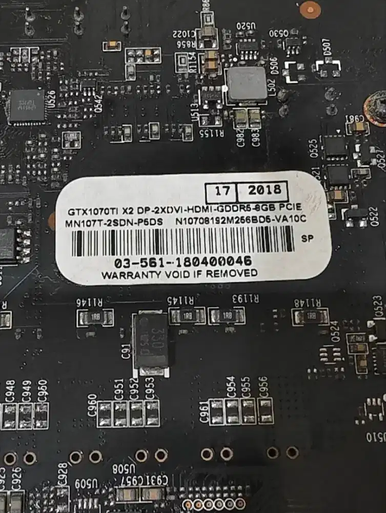 VGA Inno3D GTX 1070 Ti HerculeZ Twin X2
