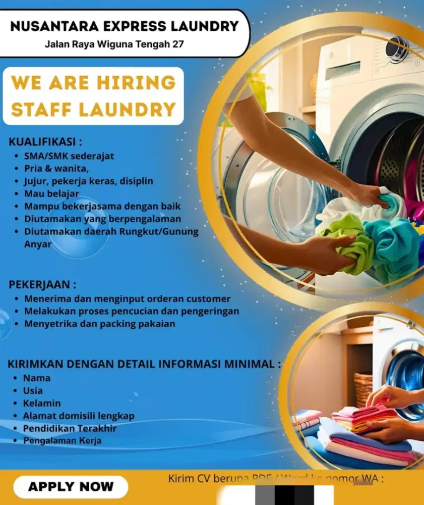 Pegawai Laundry