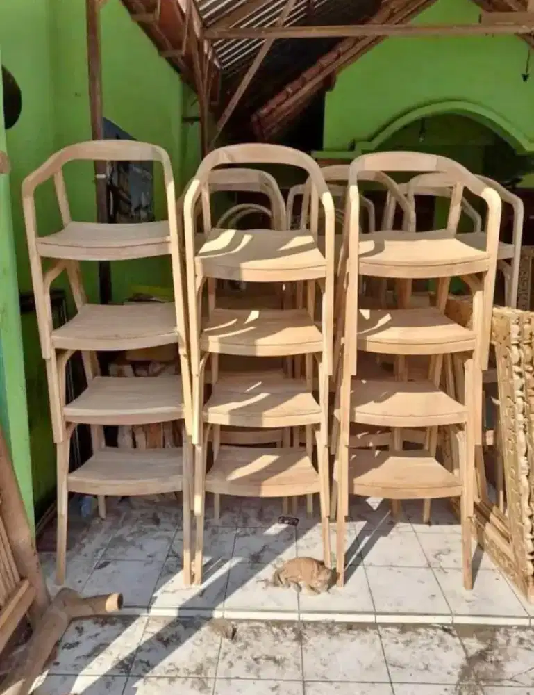 Kursi resto antik kayu jati