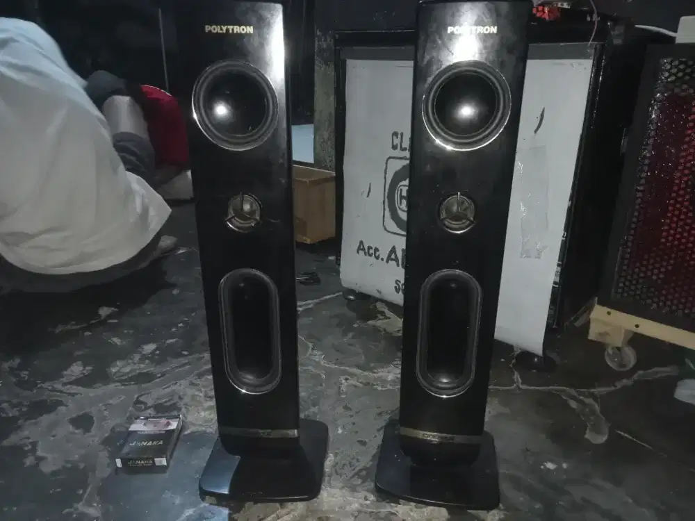 Speaker tower polytron tv