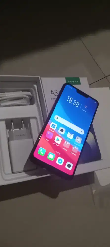 Oppo a3s normal ,masih mulus