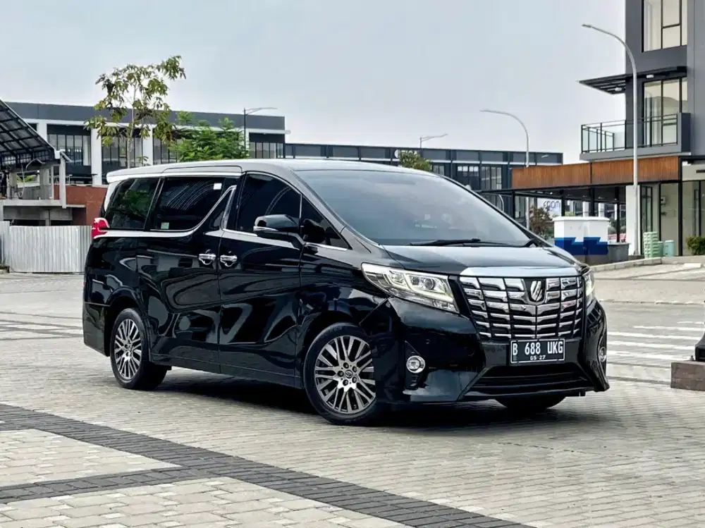 KM70RB Asli |Toyota ALPHARD 2.5 G AT Bensin 2017 /2018 Sunroft Joss
