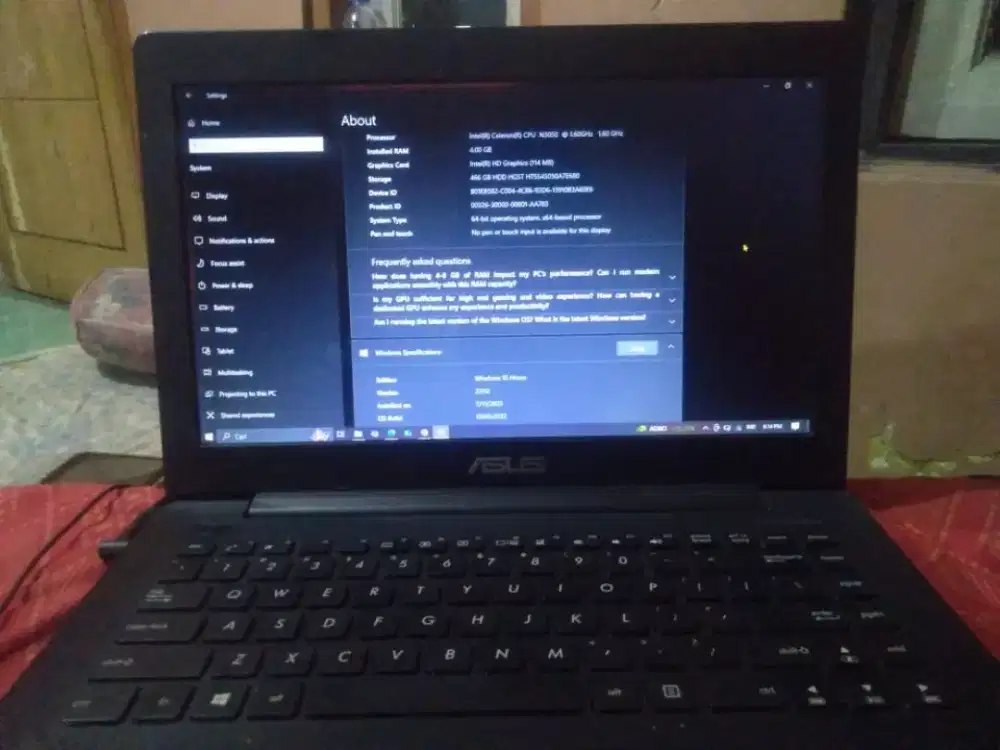 Laptop masih ok. No minus