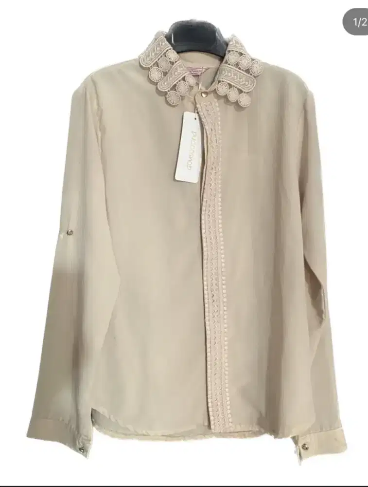 Kemeja Wanita (warna cream)