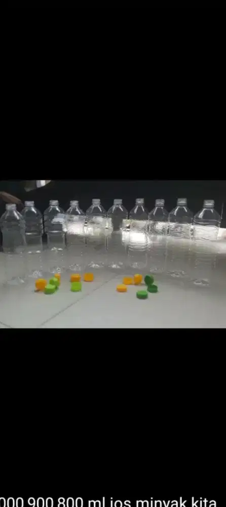 Botol 800,.900 dan 1000 ml plus tutup