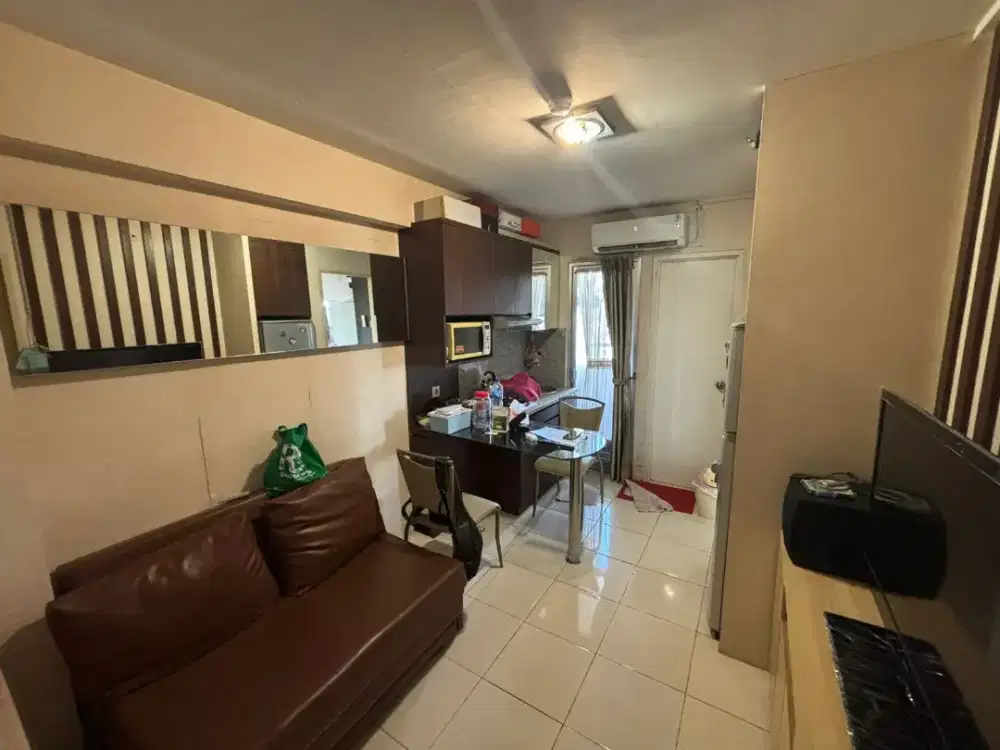 Dijual Apartemen Kalibata City Kemuning 2 BR furnish view Jalan Raya