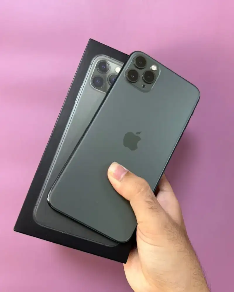 iPhone 11 Promax 256GB BH 95% AllOperator AMAN Bisa Cicilan&Paylater