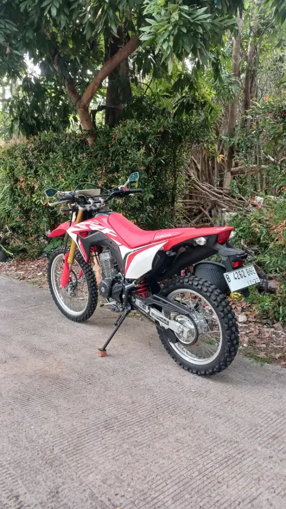 Honda CRF 150L tahun 2017 Muluss Pakai