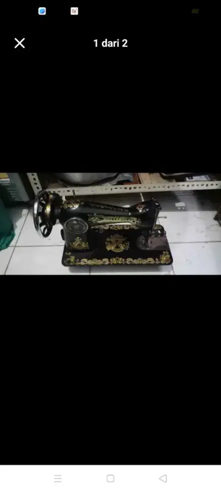 Di jual mesin jahit Butterfly ORI