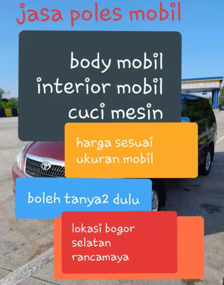 jasa poles mobil
