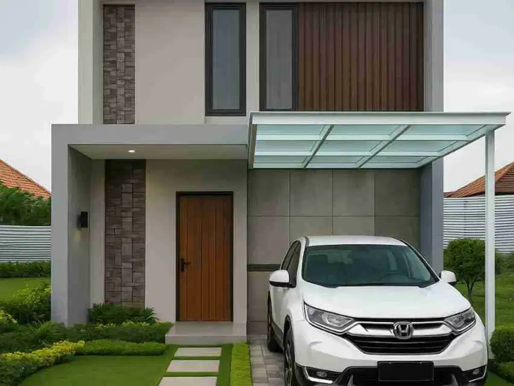 rumah cantik murah DP 15 jt harga 600 jtan 2 lt strategis di ciganitri bojongsoang dkt Buahbatu