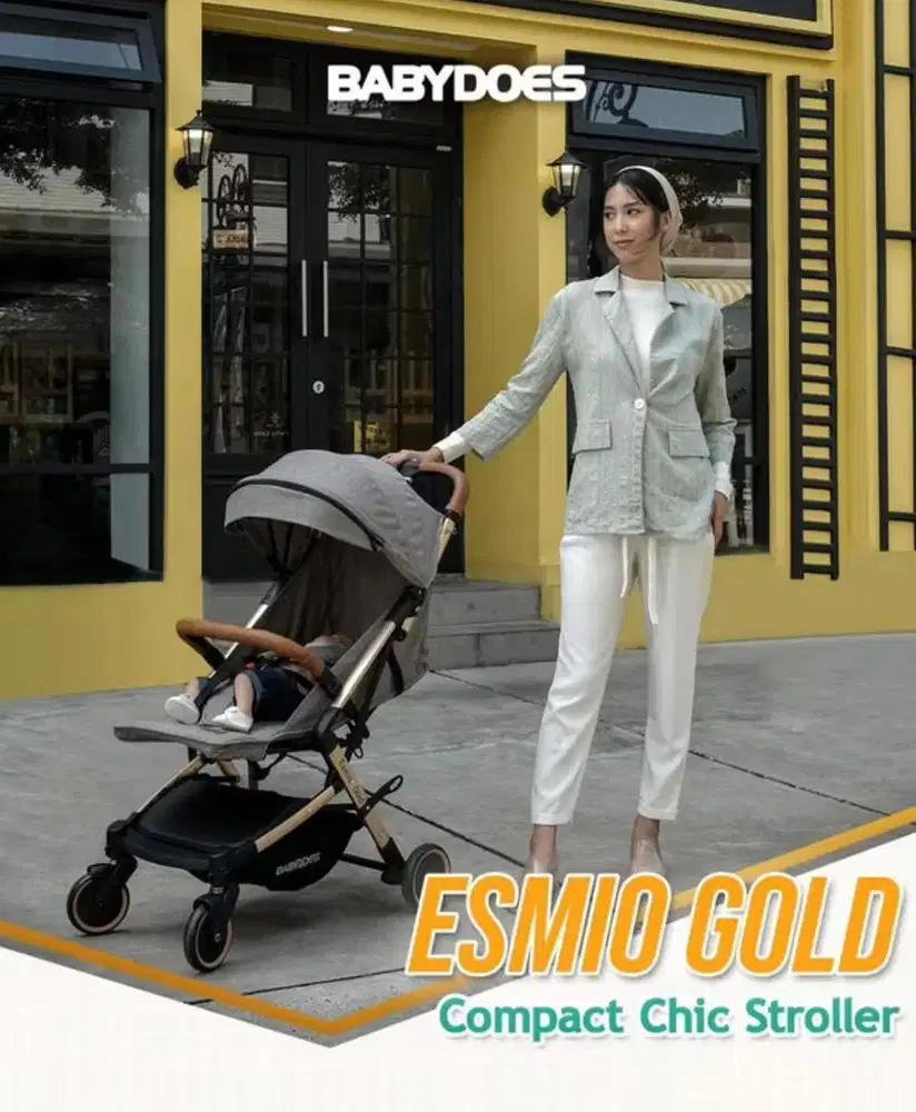 Stroller Babydoes Esmio gold